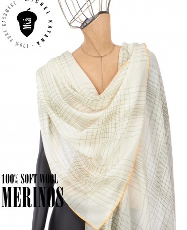 Палантин Унисекс Tq.W40_24DMW-7.1/CREAM